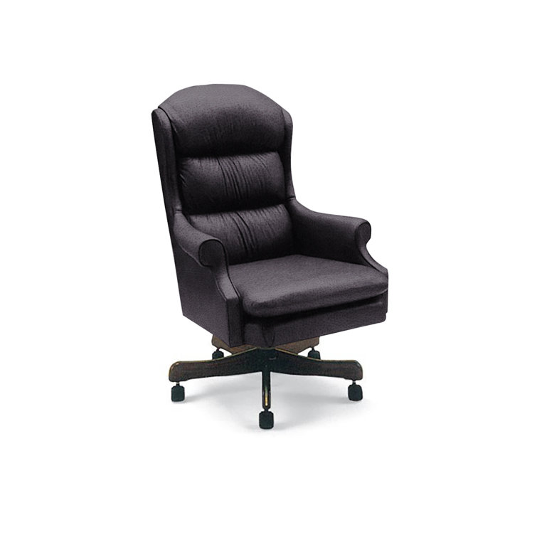 Wayfair black leather chair hot sale